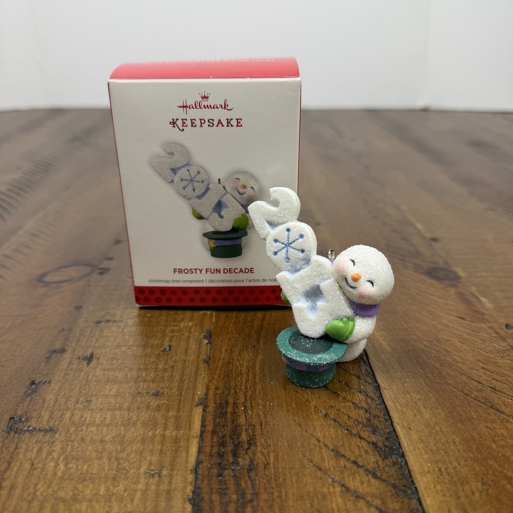Hallmark Keepsake Ornament 2013 Frosty Fun Decade #4 In Series